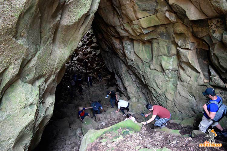 Caverna Los Tajos Mixtlán Jalisco De Mochilazo