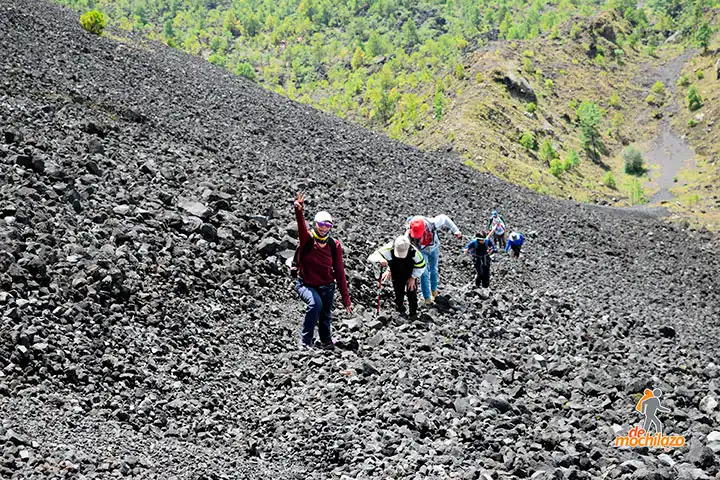 De Mochilazo Volcán Paricutín Michoacán