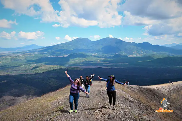 De Mochilazo Volcán Paricutín Michoacán
