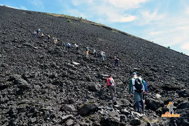 De Mochilazo Volcán Paricutín Michoacán