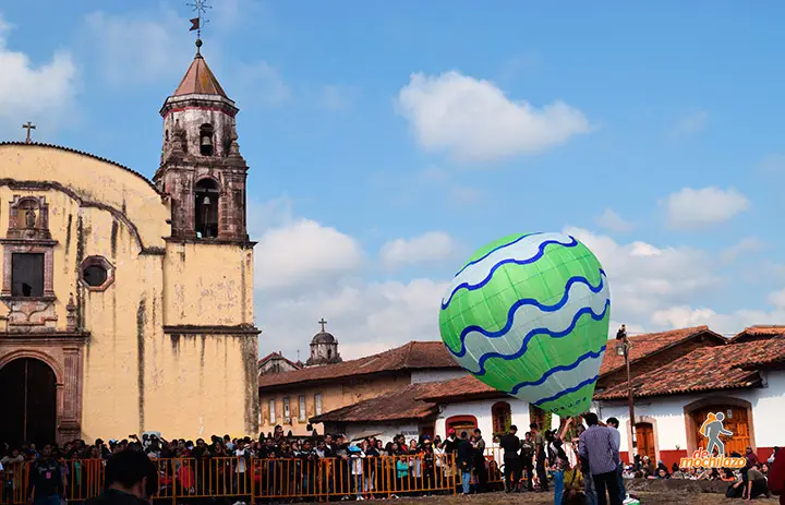 De Mochilazo Festival Globo de Cantoya Pátzcuaro