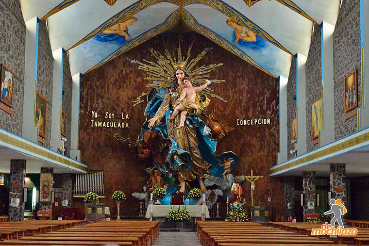 Virgen Inmaculada Concepción Chignahuapan Puebla Pueblo Mágico De Mochilazo