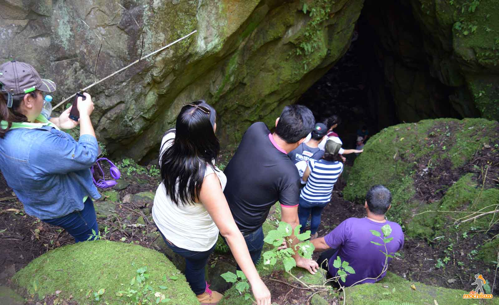 De Mochilazo Caverna Los Tajos Mixtlan Jalisco