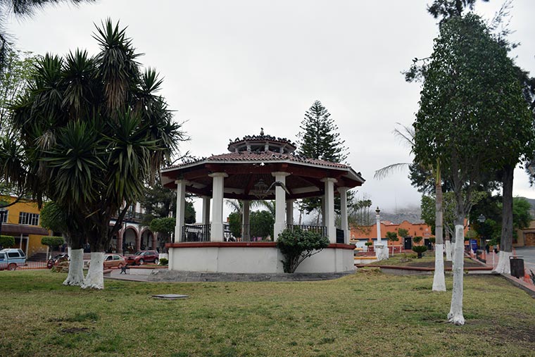 Kiosco Plaza Principal Zimapán Pueblo Mágico Mágico De Mochilazo