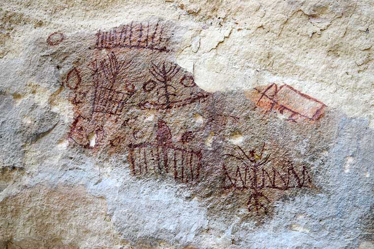 Pinturas Rupestres Cueva del Toro Zimapán Pueblo Mágico Hidalgo De Mochilazo